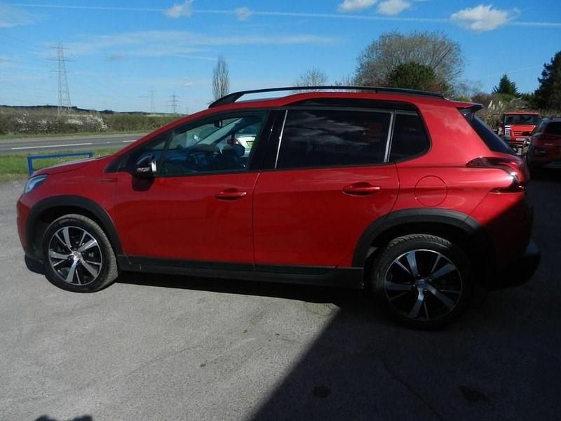 Used Peugeot 2008 GT-line 130 HP (95 kW) 2017 Red SUV