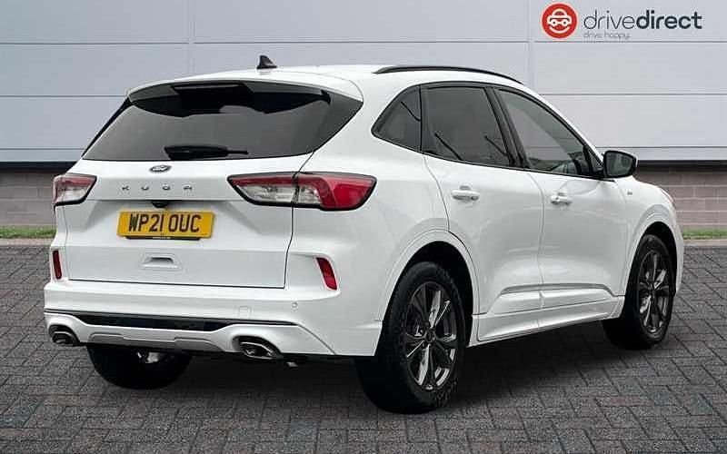 Used Ford Kuga ST-Line 120 HP (88 kW) 2021 White SUV