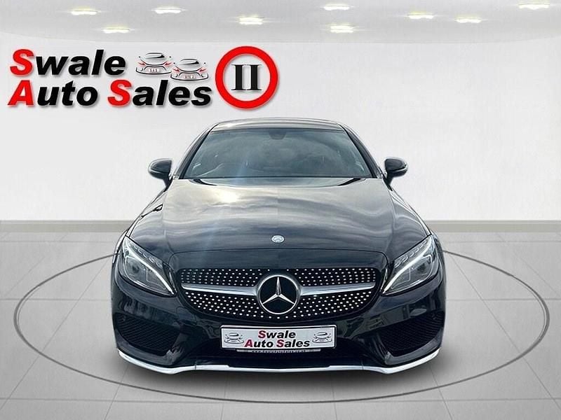 Used Mercedes C200 AMG line 184 HP (135 kW) 2016 Black Coupe