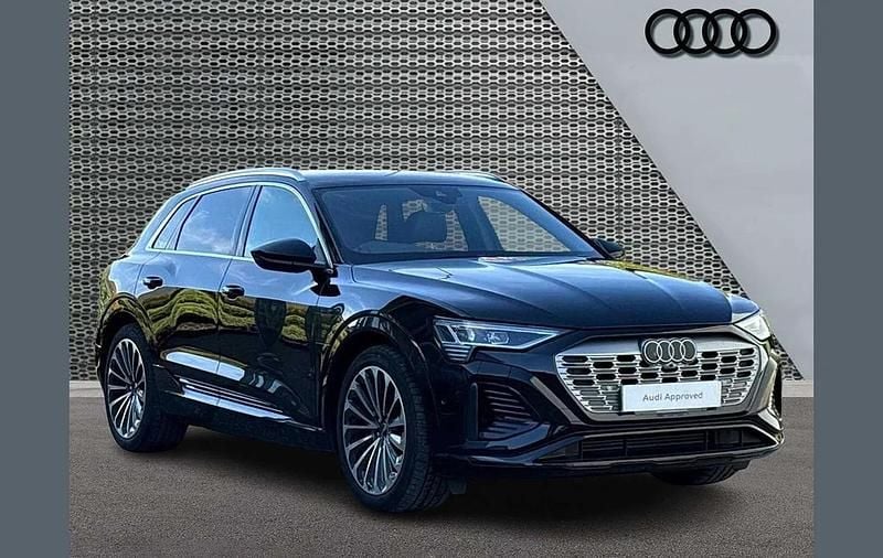 Used Audi Q8 e-tron S-Line 300 kW (408 HP) 2024 Black SUV