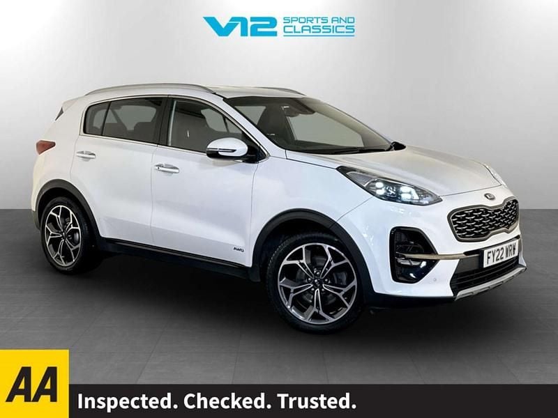 Used Kia Sportage GT-Line 136 HP (100 kW) 2021 White SUV
