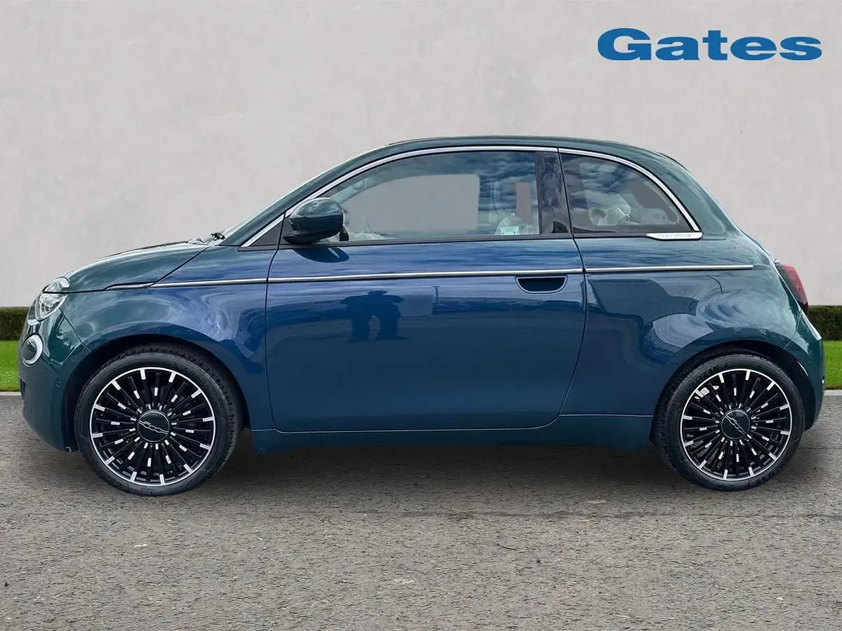 Used Fiat 500e La Prima 86 kW (118 HP) 2023 Green Cabriolet