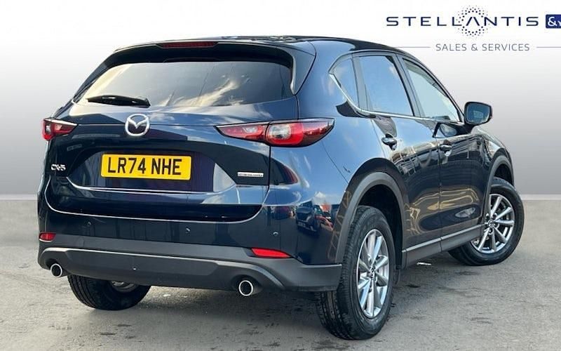 Usado Mazda CX-5 Center-Line 165 HP (121 kW) 2024 Azul SUV