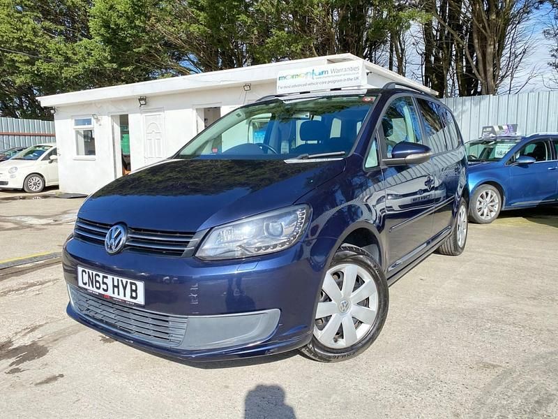 Used VW Touran 2015 Blue MPV