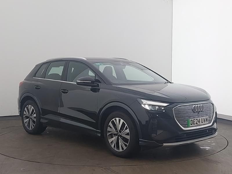 Black Used 2024 Audi Q4 e-tron Sport SUV | £34,798 (Good price) - Image 1/4