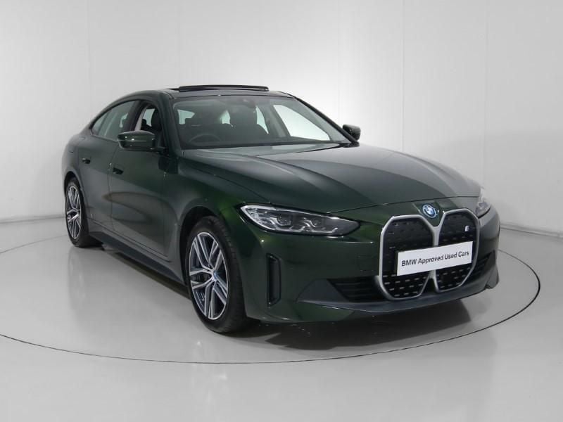 Green Used 2024 BMW i4 Sport Line Sedan | £31,995 (Good price) - Image 1/4