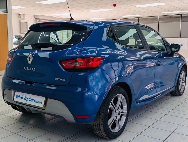 Used Renault Clio IV Dynamique 90 HP (66 kW) 2017 Blue Hatchback
