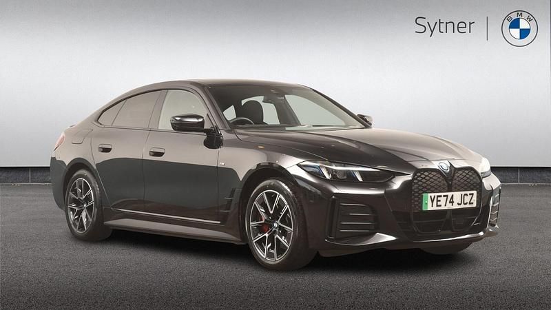 Black Used 2024 BMW i4 M Sport Sedan | £40,000 (A bit pricey) - Image 1/4