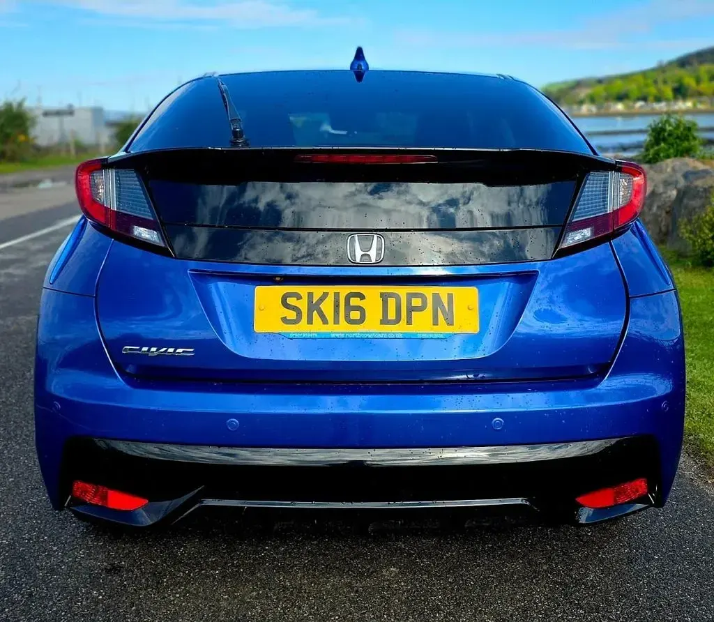 Used Honda Civic SE Plus 142 HP (104 kW) 2016 Blue Hatchback