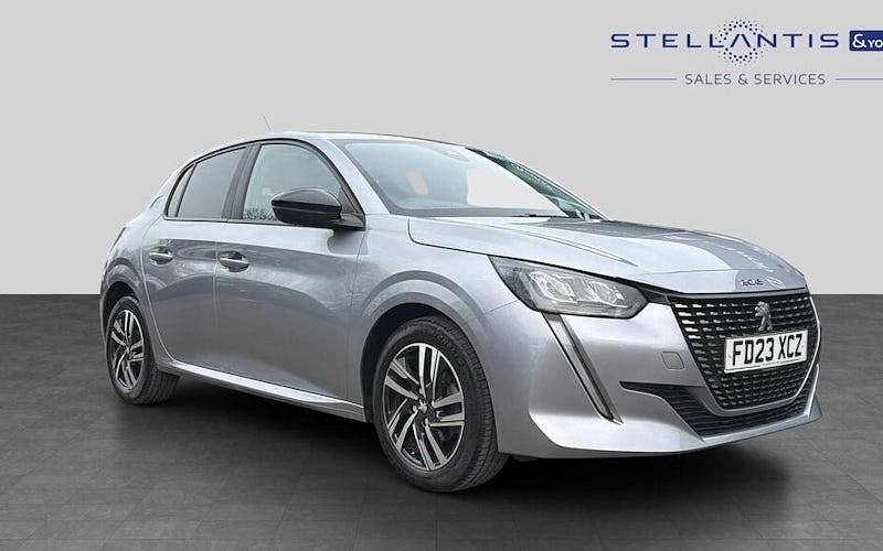 Used Peugeot 208 Active+ 75 HP (55 kW) 2023 Grey Hatchback