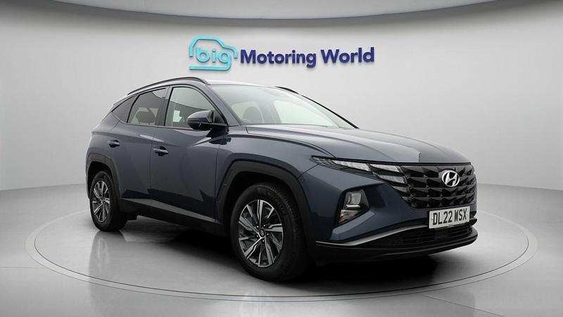 Blue Used 2022 Hyundai Tucson SE SUV | £16,000 (Good price) - Image 1/4