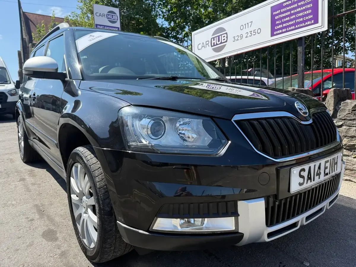 Used Skoda Yeti Elegance 105 HP (77 kW) 2014 Black SUV