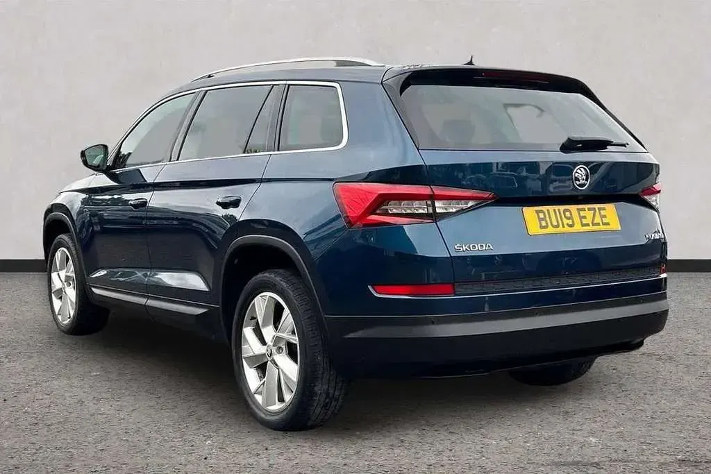 Used Skoda Kodiaq 150 HP (110 kW) 2019 Blue SUV