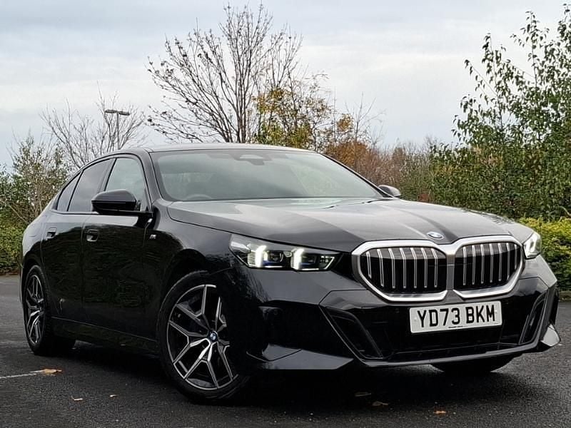 Black Used 2024 BMW 520 M Sport Sedan | £35,298 (Fair price) - Image 1/4