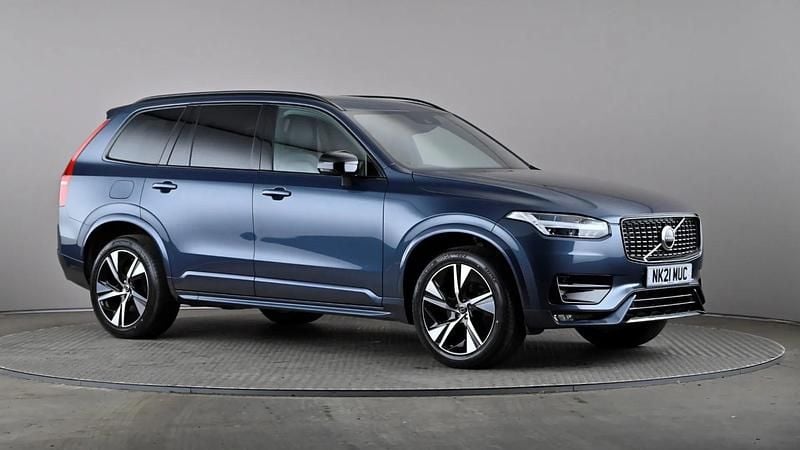 Blue Used 2021 Volvo XC90 R-Design SUV | £34,998 (Good price) - Image 1/4