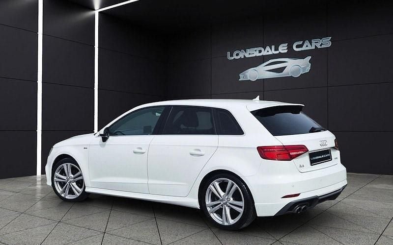 Used Audi A3 Sportback S-Line 150 HP (110 kW) 2016 White Hatchback