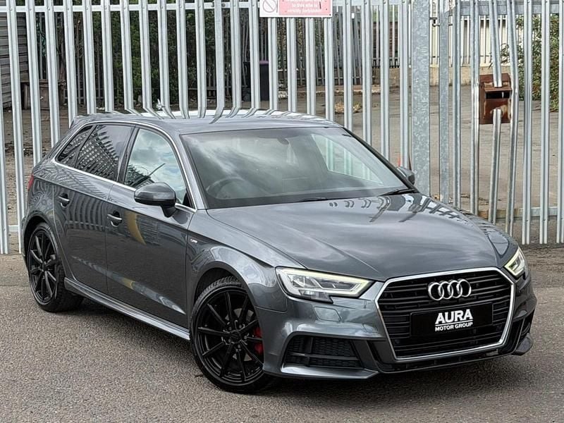 Used Audi A3 Sportback S-Line 150 HP (110 kW) 2017 Grey Hatchback