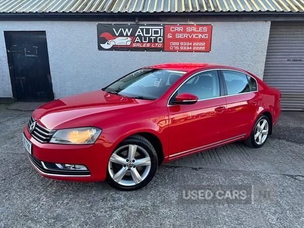 Used VW Passat SE 105 HP (77 kW) 2012 Red Sedan