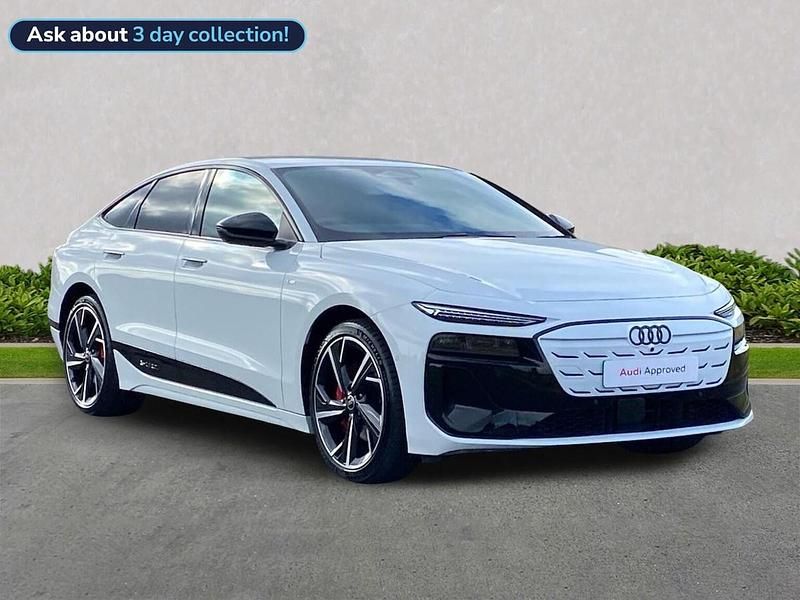 White Used 2025 Audi A6 e-tron Performance Hatchback | £61,965 (Expensive) - Image 1/4