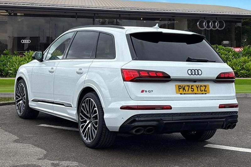 Used Audi SQ7 Advanced Plus 507 HP (372 kW) 2025 White SUV