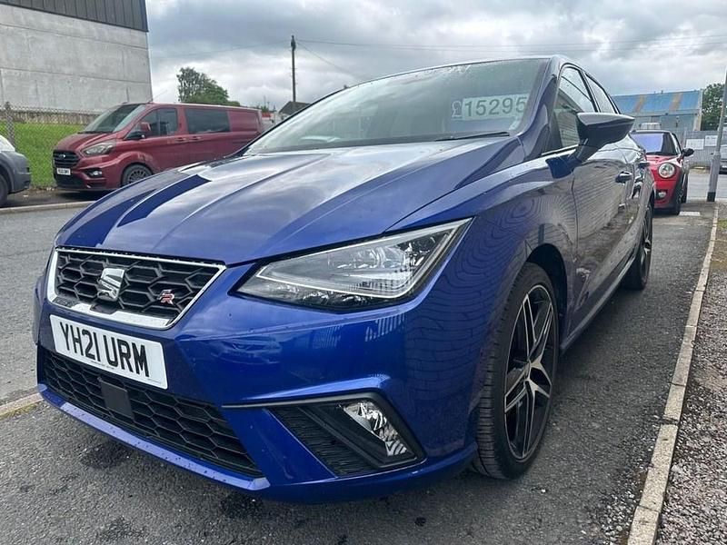 Used Seat Ibiza FR Sport 110 HP (80 kW) 2021 Blue Hatchback