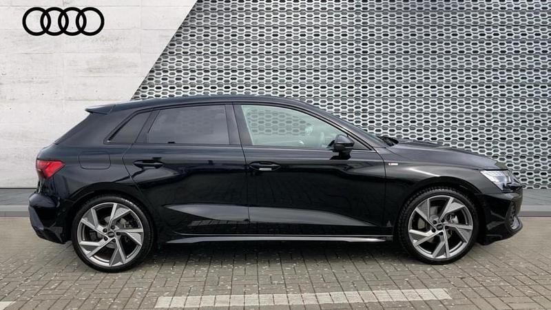 Used Audi A3 Black Edition 150 HP (110 kW) 2025 Black Hatchback