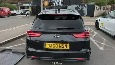 Used Kia Ceed 136 HP (100 kW) 2018 Black Hatchback