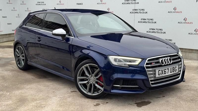 Used Audi S3 Sportback Comfort 2017 Blue Hatchback