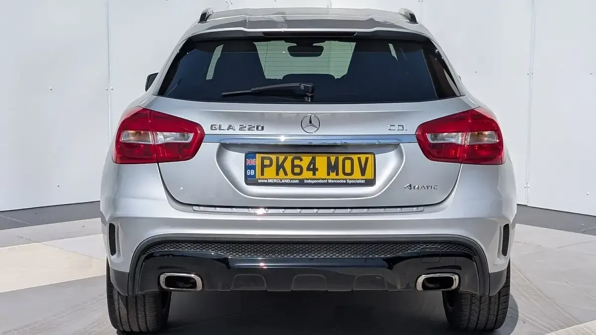 Used Mercedes GLA220 AMG line 170 HP (125 kW) 2014 Silver SUV