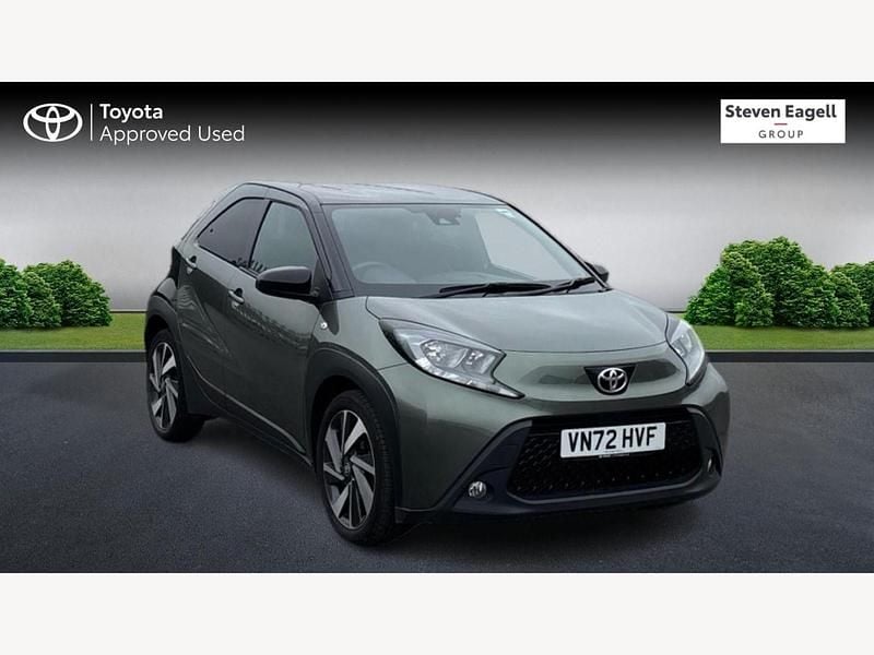 Green Used 2023 Toyota Aygo Hatchback | £11,986 (Fair price) - Image 1/3