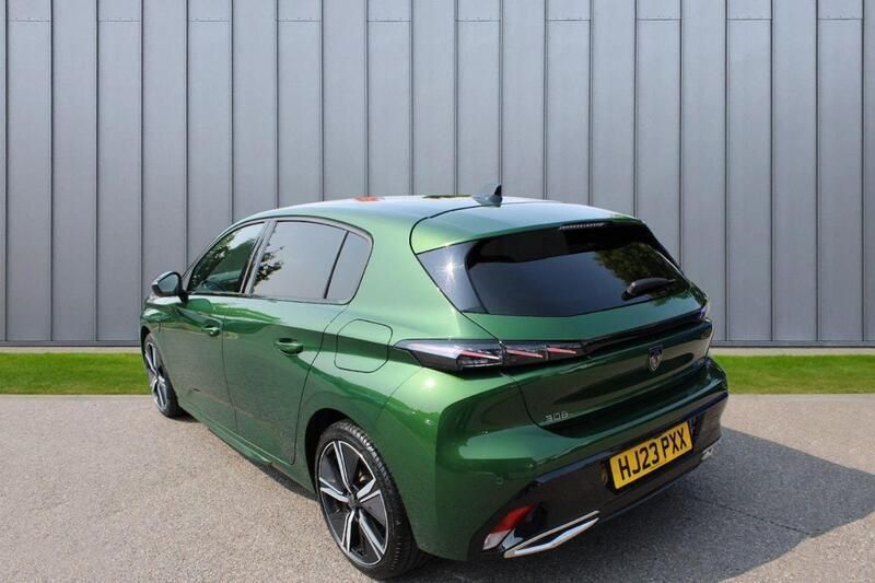 Green Used 2023 Peugeot 308 GT Hatchback | £22,169 (Fair price) - Image 1/4