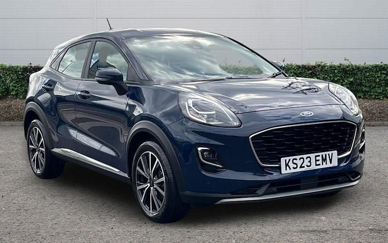 Begagnad Ford Puma Titanium 125 HK (91 kW) 2023 Blå SUV