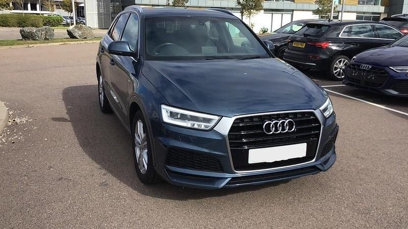 Blue Used 2017 Audi Q3 S-Line SUV | £16,300 (Fair price) - Image 1/1