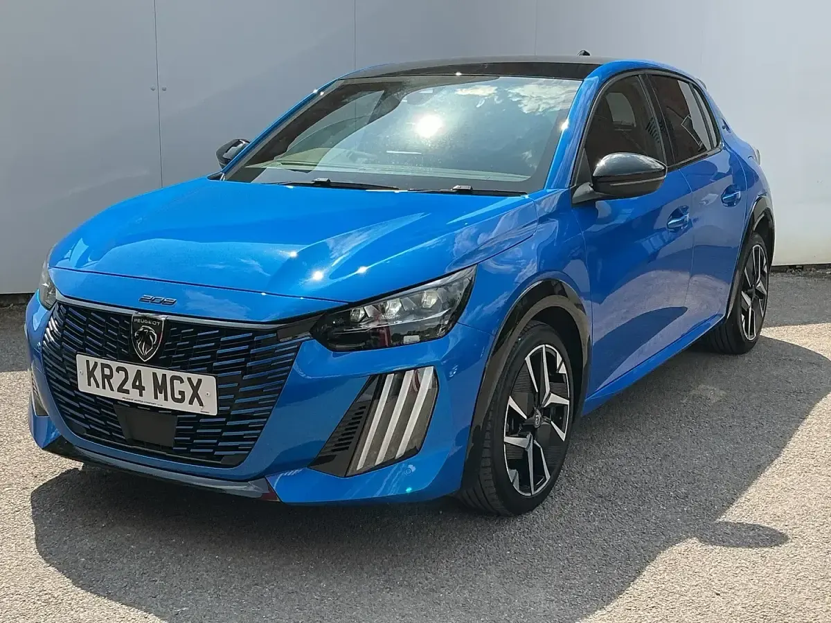 Used Peugeot 208 GTi 101 HP (74 kW) 2024 Blue Hatchback