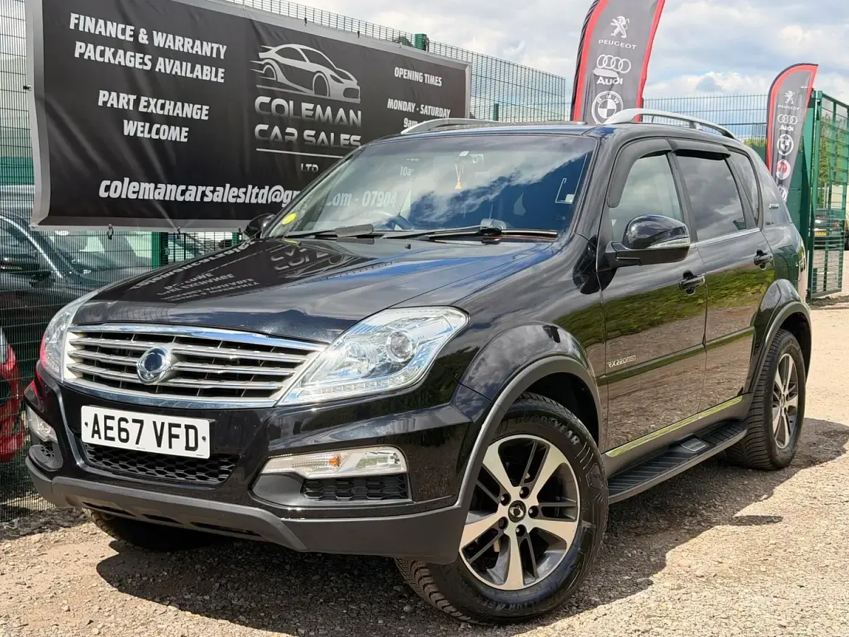 Used SsangYong Rexton 2017 Black SUV