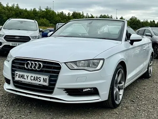 Used Audi A3 Cabriolet Sport 150 HP (110 kW) 2014 White Cabriolet