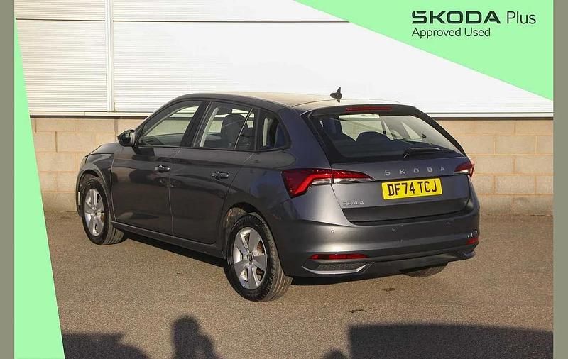 Used Skoda Scala SE 94 HP (69 kW) 2024 Graphite grey metallic Hatchback