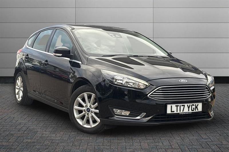 Black Used 2017 Ford Focus Titanium Hatchback | £9,990 (Fair price) - Image 1/4
