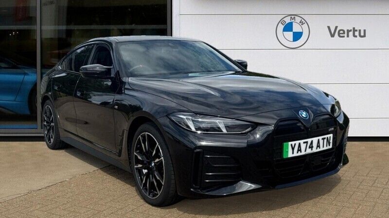 Black Used 2024 BMW i4 Shadowline Sedan | £45,450 (Good price) - Image 1/4