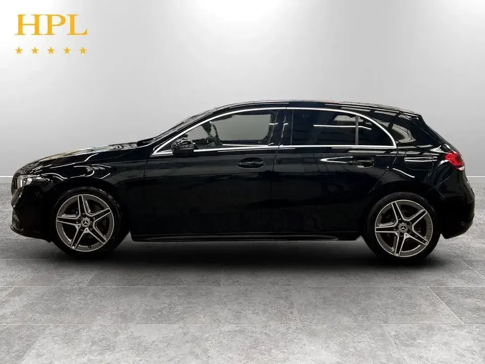 Used Mercedes A200 AMG line 163 HP (119 kW) 2020 Black Hatchback
