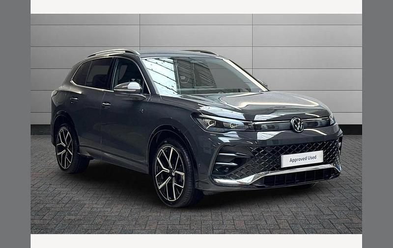 Grey Used 2025 VW Tiguan R-line SUV | £38,750 (Expensive) - Image 1/4