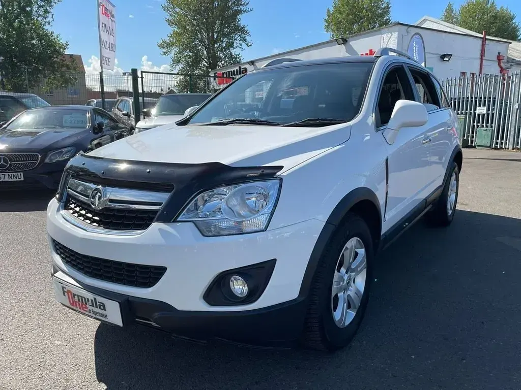 Used Vauxhall Antara S 163 HP (119 kW) 2015 White SUV