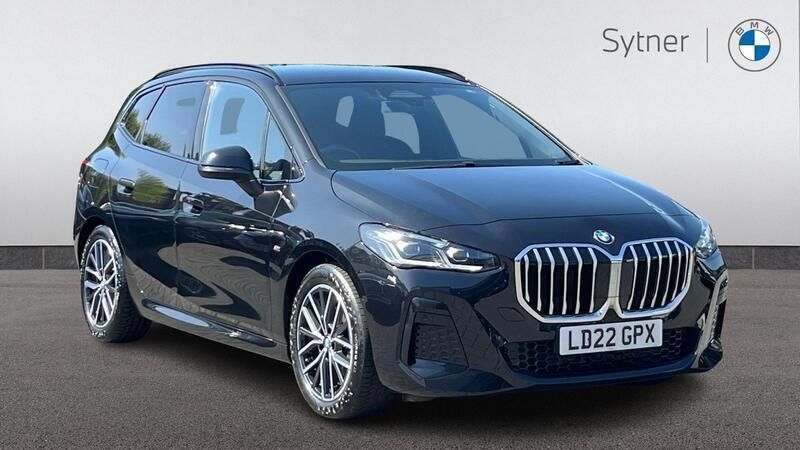 Black Used 2022 BMW 220 Active Tourer M Sport MPV | £23,000 (Good price) - Image 1/4