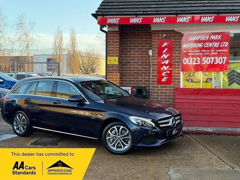 Blue Used 2018 Mercedes C350e Estate | £11,860 (Fair price) - Image 1/4