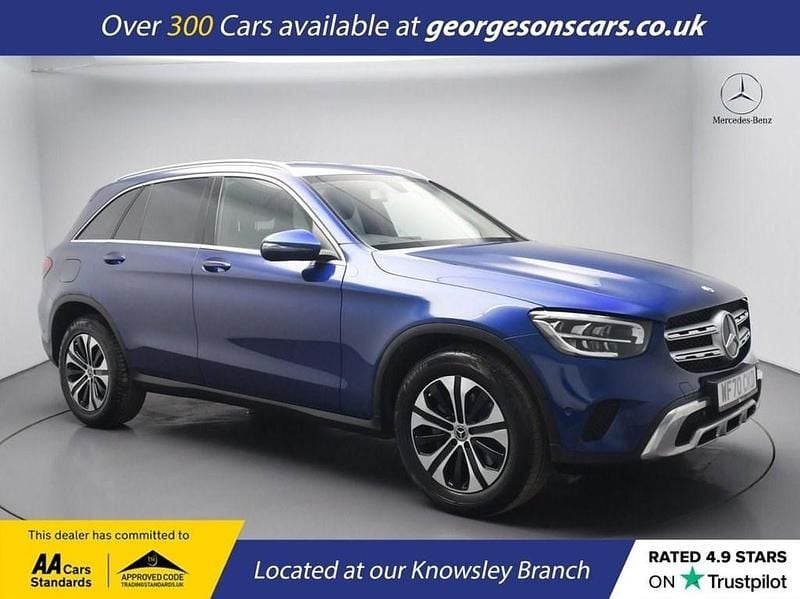 Used Mercedes GLC220 194 HP (142 kW) 2020 Blue Estate