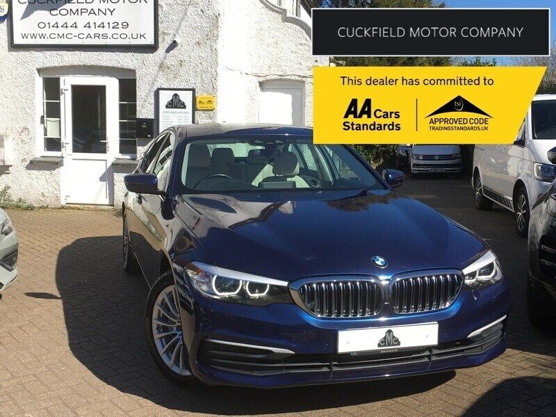 Blue Used 2018 BMW 530e Sedan | £13,490 (A bit pricey) - Image 1/4