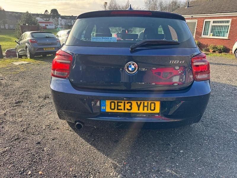 Used BMW 118 Sport Line 2013 Blue Hatchback