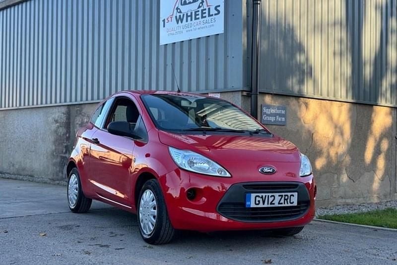 Red Used 2012 Ford Ka Studio Hatchback | £2,495 (Fair price) - Image 1/1