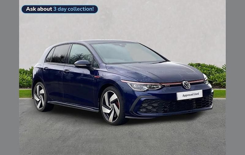 Used VW Golf VIII GTI 245 HP (180 kW) 2023 Blue Hatchback