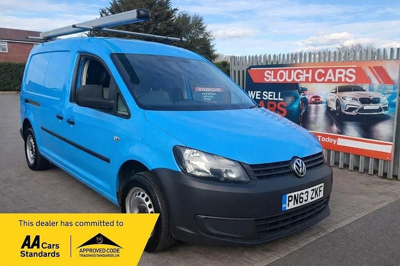 Used VW Caddy Startline 102 HP (75 kW) 2013 Blue MPV